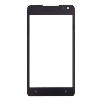 Replacement Front Glass For Nokia Lumia 900 Rm823 Cyan By - Maxbhi Com