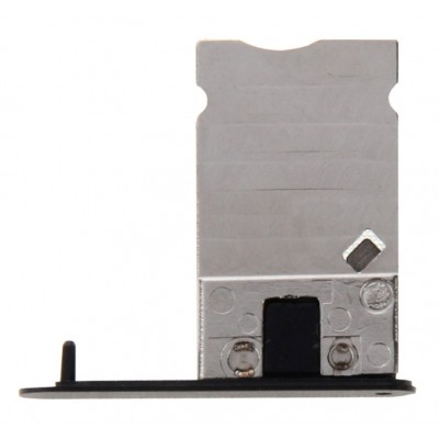 Sim Card Holder Tray For Nokia Lumia 900 Rm823 Black - Maxbhi Com