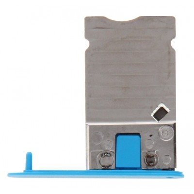 Sim Card Holder Tray For Nokia Lumia 900 Rm823 Cyan - Maxbhi Com