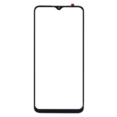 Replacement Front Glass For Realme Narzo 30a Black By - Maxbhi Com