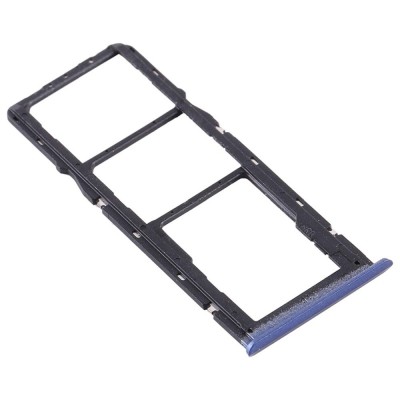 Sim Card Holder Tray For Realme Q Blue - Maxbhi Com