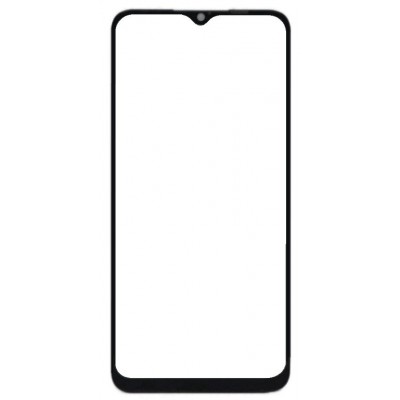 Replacement Front Glass For Realme Narzo 50a Blue By - Maxbhi Com