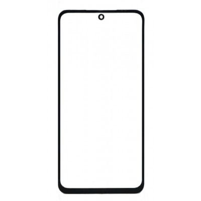 Replacement Front Glass For Xiaomi Redmi Note 10t 5g Black By - Maxbhi Com
