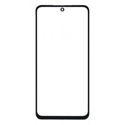 Replacement Front Glass For Xiaomi Redmi Note 10t 5g Black By - Maxbhi Com