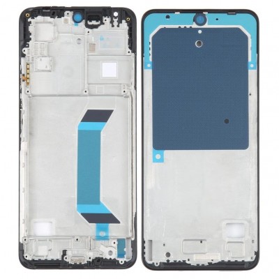 Lcd Frame Middle Chassis For Xiaomi Poco X5 Black By - Maxbhi Com