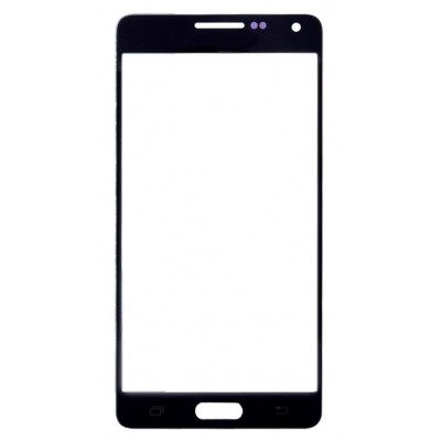 Replacement Front Glass For Samsung Galaxy A5 2014 Black By - Maxbhi Com