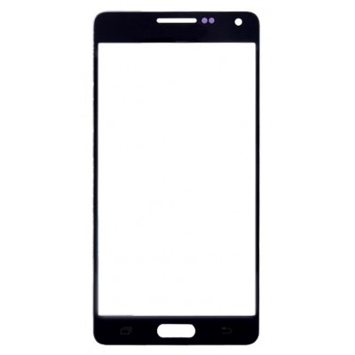 Replacement Front Glass For Samsung Galaxy A5 A500f1 Black By - Maxbhi Com