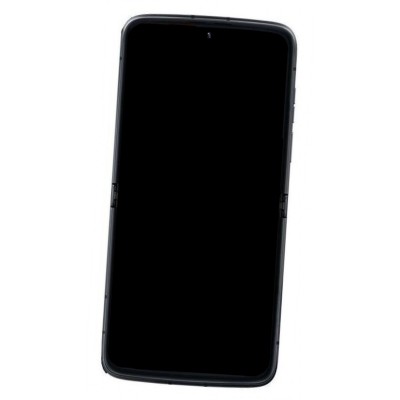 Lcd Frame Middle Chassis For Motorola Razr 2022 White By - Maxbhi Com