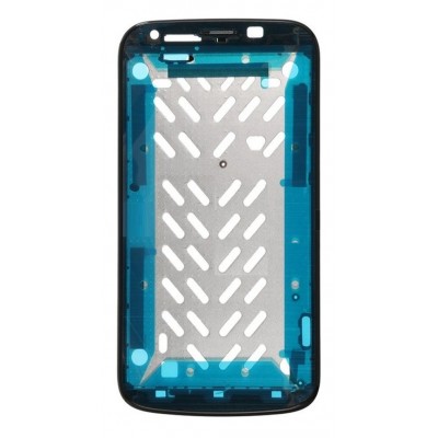Lcd Frame Middle Chassis For Huawei Y600 Black By - Maxbhi Com
