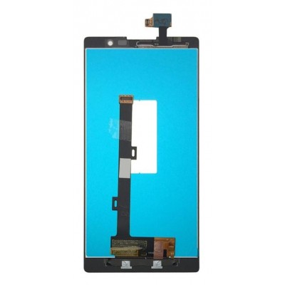 Lcd With Touch Screen For Lenovo K80 Black By - Maxbhi Com