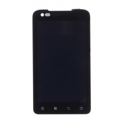 Lcd With Touch Screen For Lenovo A660 White By - Maxbhi Com
