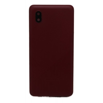 Back Panel Cover For Samsung Galaxy M01 Core Red - Maxbhi Com