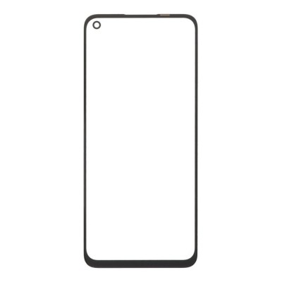 Replacement Front Glass For Realme 9 5g Se Black By - Maxbhi Com