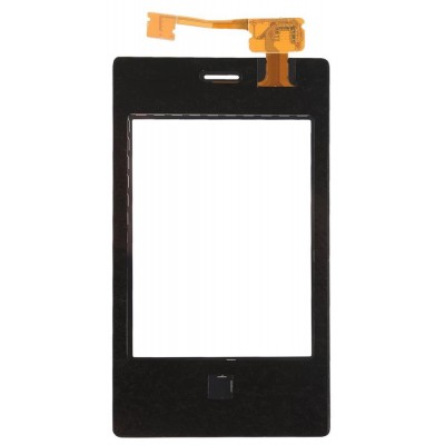 Touch Screen Digitizer For Nokia Asha 503 Black By - Maxbhi Com