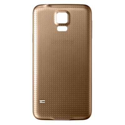 Back Panel Cover For Samsung Galaxy S5 Duos Smg900fd Gold - Maxbhi Com