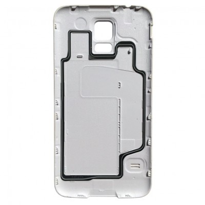 Back Panel Cover For Samsung Galaxy S5 Duos Smg900fd White - Maxbhi Com