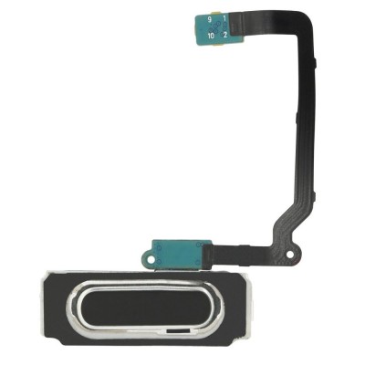 Fingerprint Sensor Flex Cable For Samsung Galaxy S5 Duos Smg900fd Blue By - Maxbhi Com