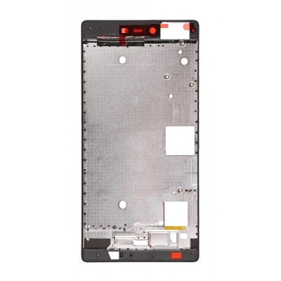 Lcd Frame Middle Chassis For Huawei Ascend P8 64gb Black By - Maxbhi Com