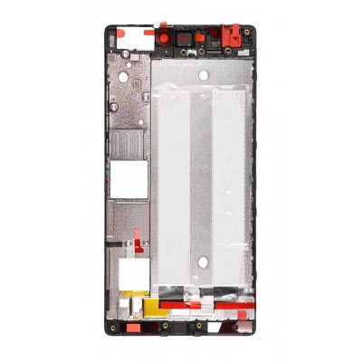 Lcd Frame Middle Chassis For Huawei Ascend P8 64gb Black By - Maxbhi Com