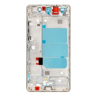 Lcd Frame Middle Chassis For Huawei Ascend P8 64gb Champagne By - Maxbhi Com