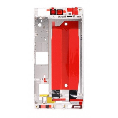 Lcd Frame Middle Chassis For Huawei Ascend P8 64gb White By - Maxbhi Com