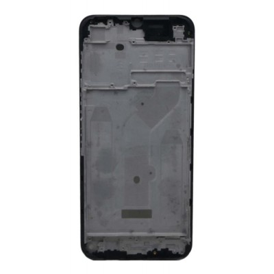 Lcd Frame Middle Chassis For Tecno Spark 7 Black By - Maxbhi Com