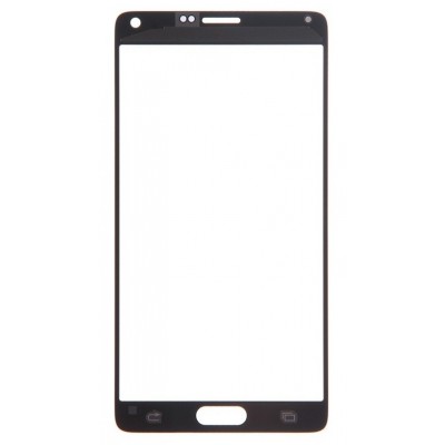 Replacement Front Glass For Samsung Galaxy Note 4 Cdma Gold By - Maxbhi Com