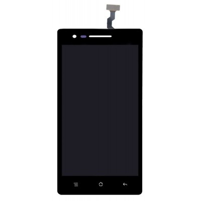 Lcd With Touch Screen For Oppo Mirror 3 Black By - Maxbhi Com