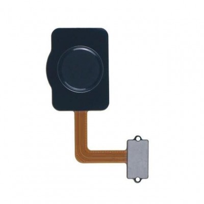 Fingerprint Sensor Flex Cable For Lg Q7 Plus Black By - Maxbhi Com