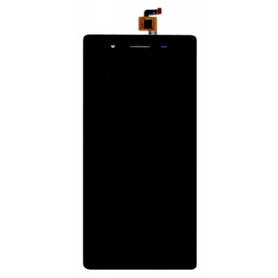 Lcd With Touch Screen For Lava Iris X10 Black By - Maxbhi Com