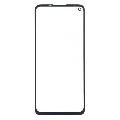 Replacement Front Glass For Motorola Moto G9 Plus Black By - Maxbhi Com
