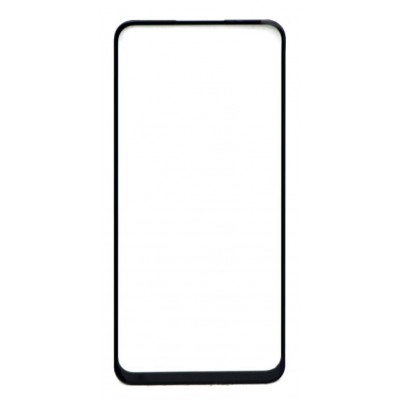 Replacement Front Glass For Oppo A53 2020 Black By - Maxbhi Com