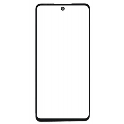 Replacement Front Glass For Tecno Pova 3 Black By - Maxbhi Com