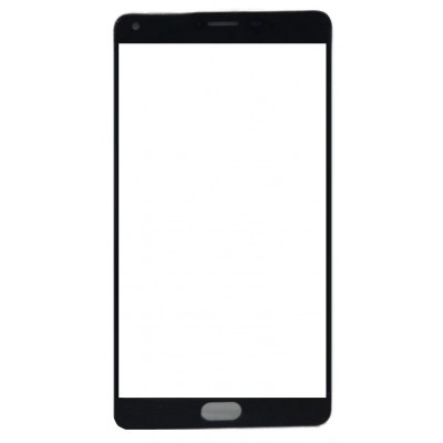 Replacement Front Glass For Gionee Marathon M5 Plus Black By - Maxbhi Com