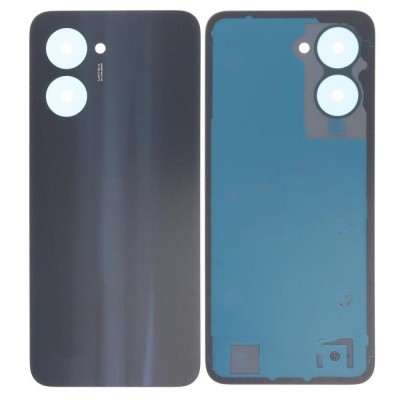 Back Panel Cover For Realme C33 2023 Black - Maxbhi Com