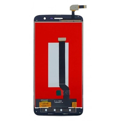 Lcd With Touch Screen For Zte Blade Spark Z971 Grey By - Maxbhi Com