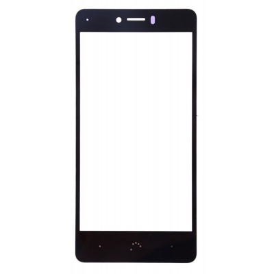 Replacement Front Glass For Bq Aquaris U Lite Black By - Maxbhi Com