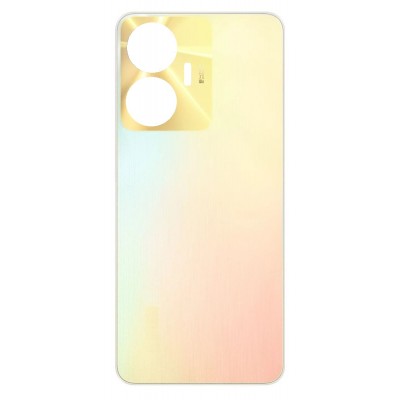 Back Panel Cover For Realme C55 Yellow - Maxbhi Com