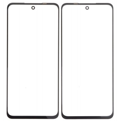 Replacement Front Glass For Realme C55 Black By - Maxbhi Com
