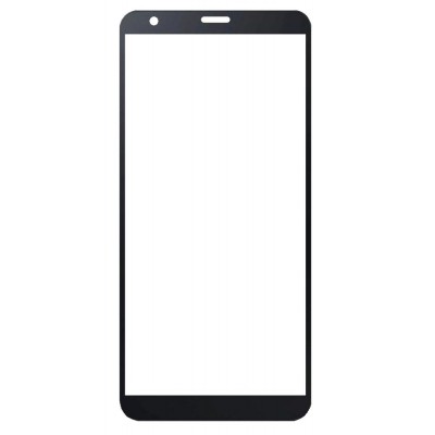Replacement Front Glass For Zte Gabb Z2 Black By - Maxbhi Com
