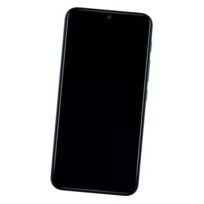 Lcd Frame Middle Chassis For Wiko Y62 Plus Light Blue By - Maxbhi Com