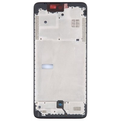 Lcd Frame Middle Chassis For Motorola Moto G72 Black By - Maxbhi Com