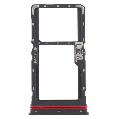 Sim Card Holder Tray For Motorola Moto G72 Black - Maxbhi Com