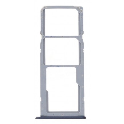 Sim Card Holder Tray For Oppo A17 Black - Maxbhi Com