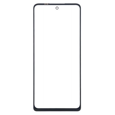 Replacement Front Glass For Motorola Moto G200 5g Black By - Maxbhi Com