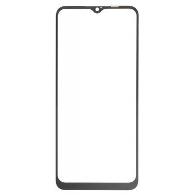 Replacement Front Glass For Oppo A16s Black By - Maxbhi Com