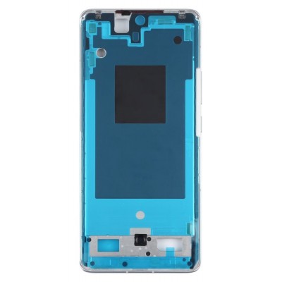 Lcd Frame Middle Chassis For Xiaomi Civi 5g White By - Maxbhi Com
