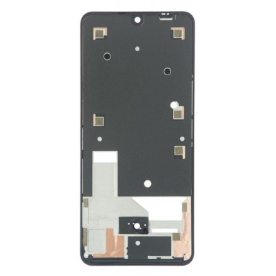 Lcd Frame Middle Chassis For Zte Axon 30 5g White By - Maxbhi Com