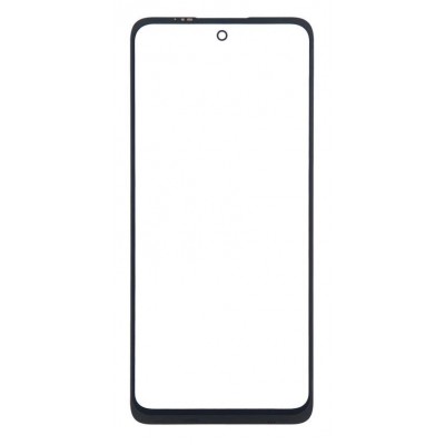 Replacement Front Glass For Motorola Moto E32 India Black By - Maxbhi Com