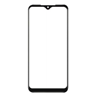 Replacement Front Glass For Nokia C12 Charcoal By - Maxbhi Com